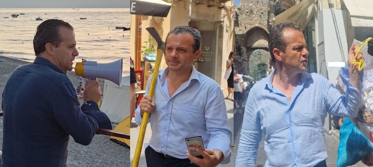Blitz, ronde e multe: a Taormina il “castigatore” De Luca infiamma lo scontro tra adulatori e contestatori