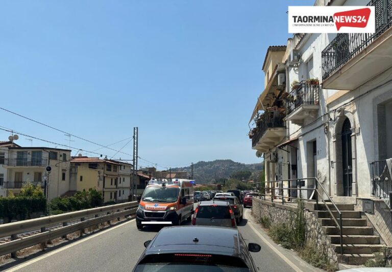 SS114 Taormina, code e caos sin dalla mattinata