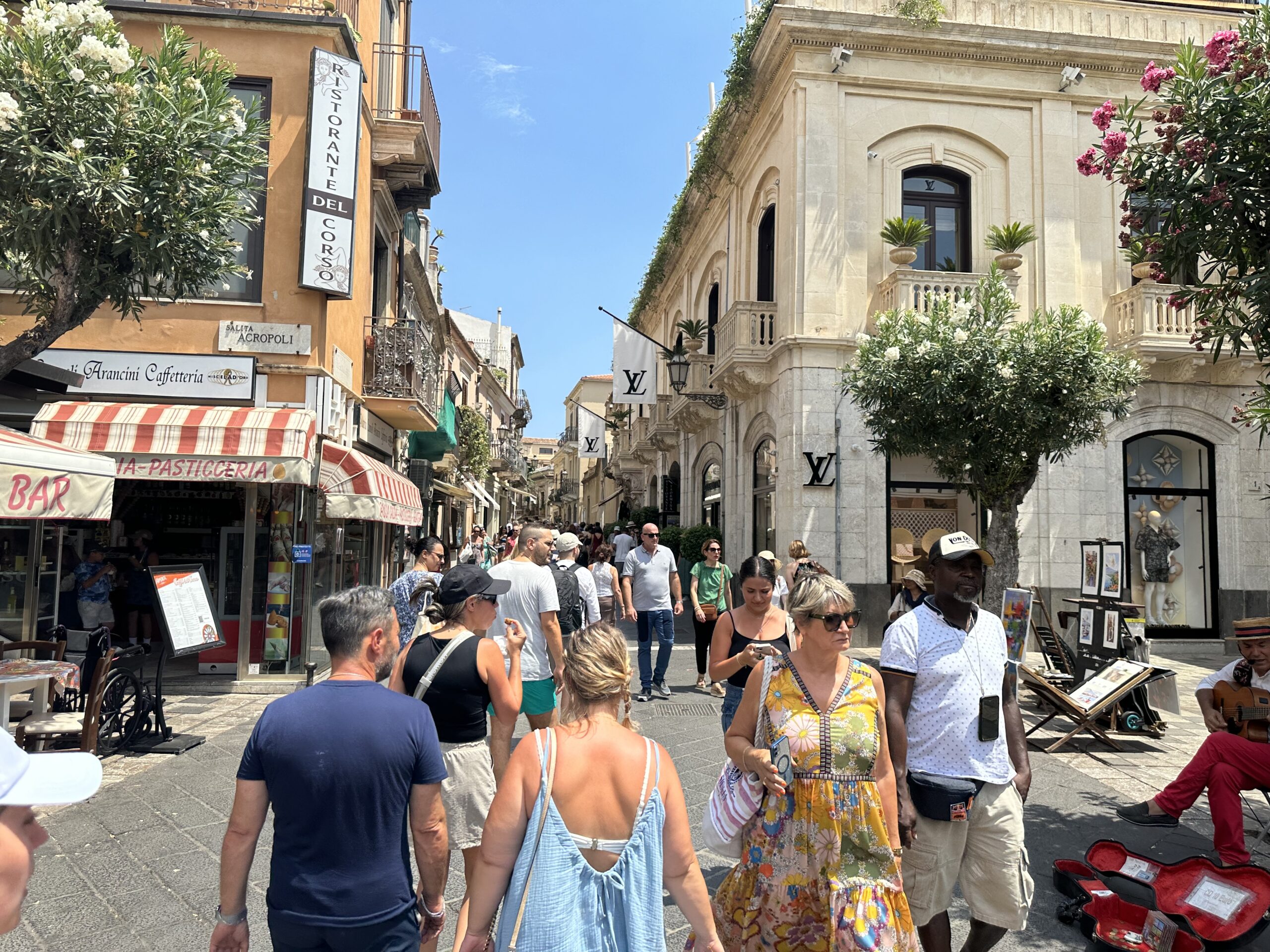 Taormina da record: a ottobre 96% di camere hotel occupate