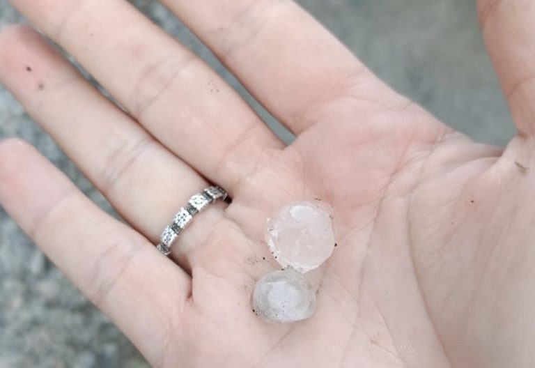 Temporale con grandinata a Taormina: emergenza allagamenti