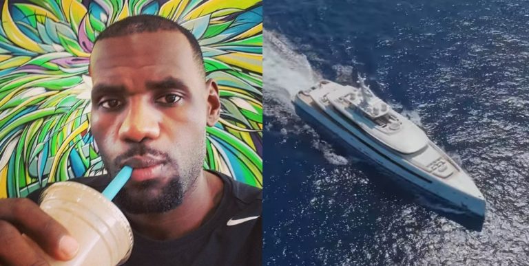 Lebron James è a Taormina: The King in rada con il suo super-yacht