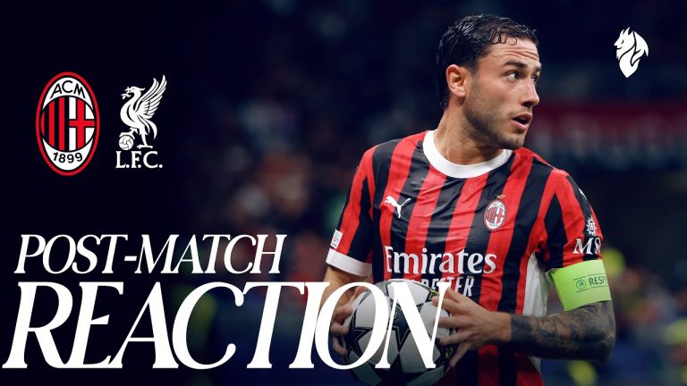 Milan, il dopo-gara con il Liverpool