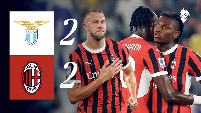 Lazio-Milan 2-2, highlights e gol