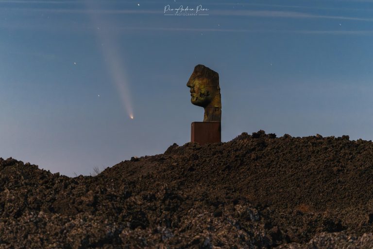 Pio Andrea Peri ha immortalato la “cometa del secolo”