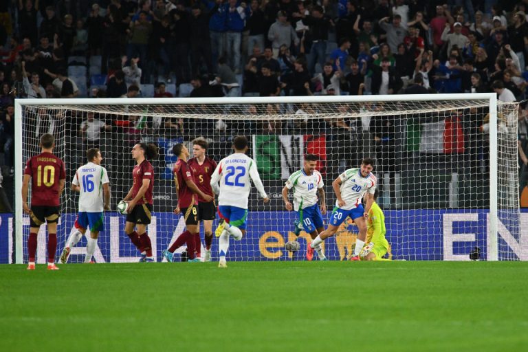 Italia-Belgio 2-2, rimonta red devils con gli azzurri in 10