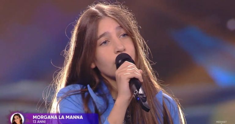 Morgana La Manna da Gaggi a “Io Canto”: debutto spettacolare