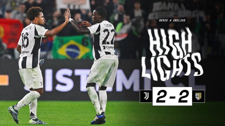 Juve-Parma 2-2, highlights e gol