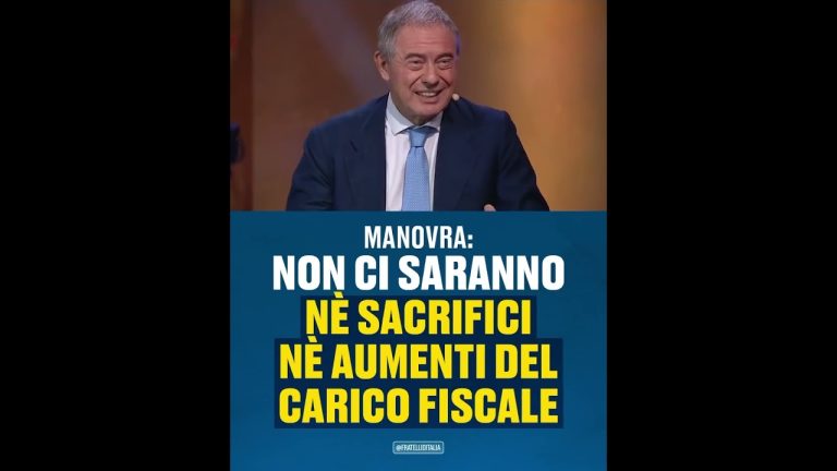 Urso: “Nessun aumento di tasse”