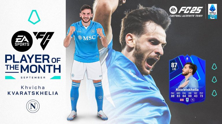 Serie A, Kvara è il giocatore del mese