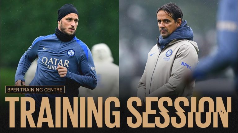 L’Inter prepara la sfida alla Roma L’Inter prepara la sfida alla Roma