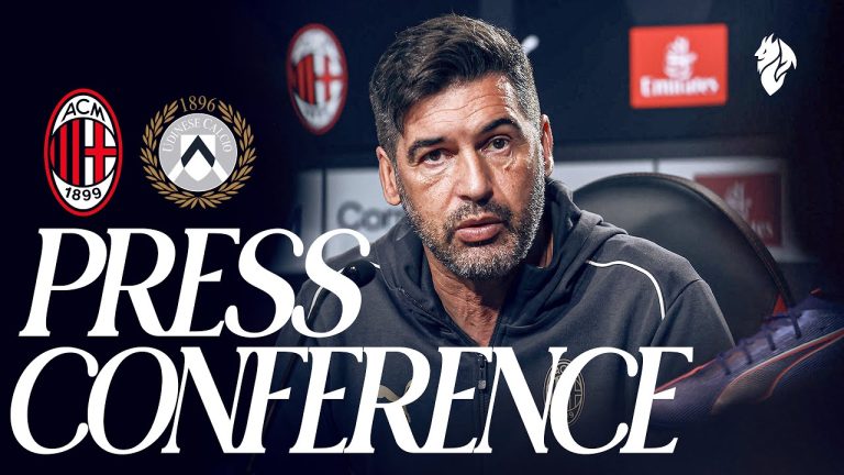 Milan-Udinese, Fonseca presenta il match