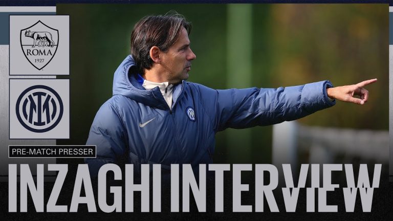 Roma-Inter, Inzaghi presenta il match
