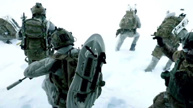 Esercito italiano: ranger in addestramento