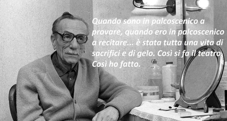 Eduardo De Filippo, 40 anni fa l’addio: il “re” ha commosso Taormina (VIDEO)