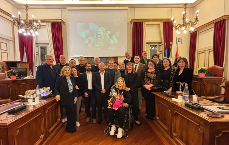 Giada Rossi a Taormina, il Comune omaggia la campionessa paralimpica