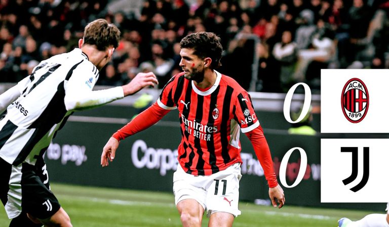 Milan-Juventus 0-0, highlights