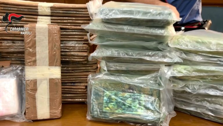Traffico di droga tra Spagna e Italia gestito dalla camorra, 33 arresti