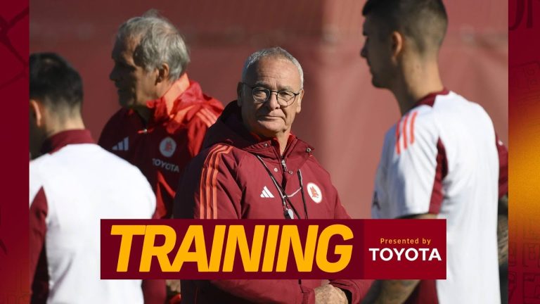 Roma, Ranieri prepara la sfida al Napoli