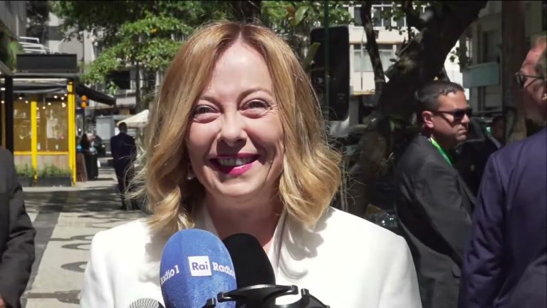Vertice G20, Meloni: “Lotta alla fame e la povertà”