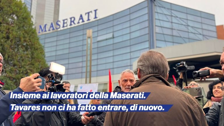 Calenda alla Maserati: “Tavares non mi ha ricevuto”