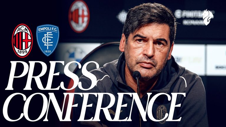 Milan-Empoli, Fonseca: “Voglio continuità”