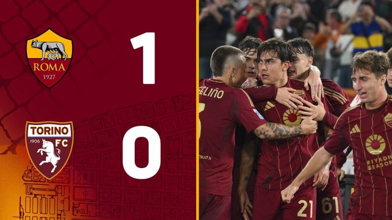 Roma-Torino 1-0, highlights e gol