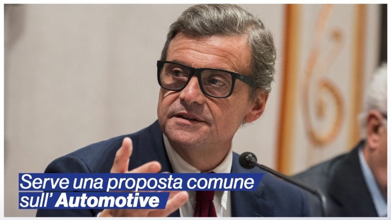 Calenda: “Salvare la filiera dell’automotive”