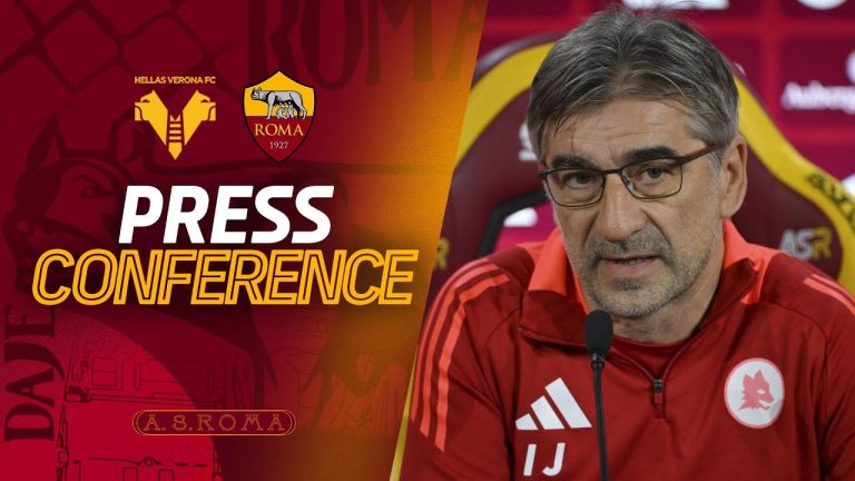 Verona-Roma, Juric in press conference