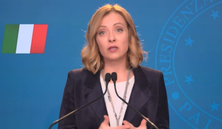 Meloni: “Italia in prima linea nel mondo”