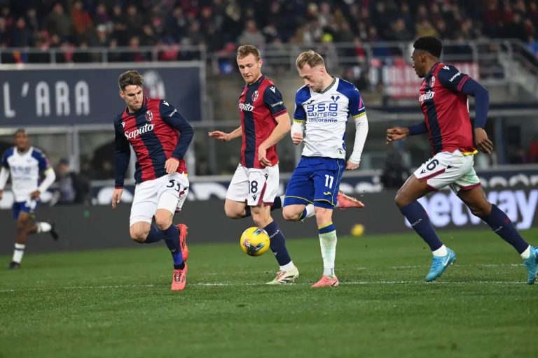 Colpo Verona al “Dall’Ara”, Bologna battuto 3-2 Colpo Verona al “Dall’Ara”, Bologna battuto 3-2