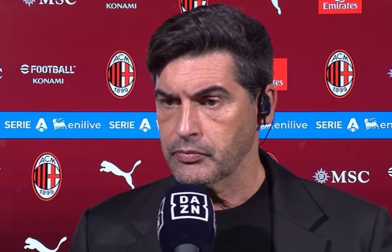 Fonseca: “Esonero? Mi sento solido sulla panchina del Milan”