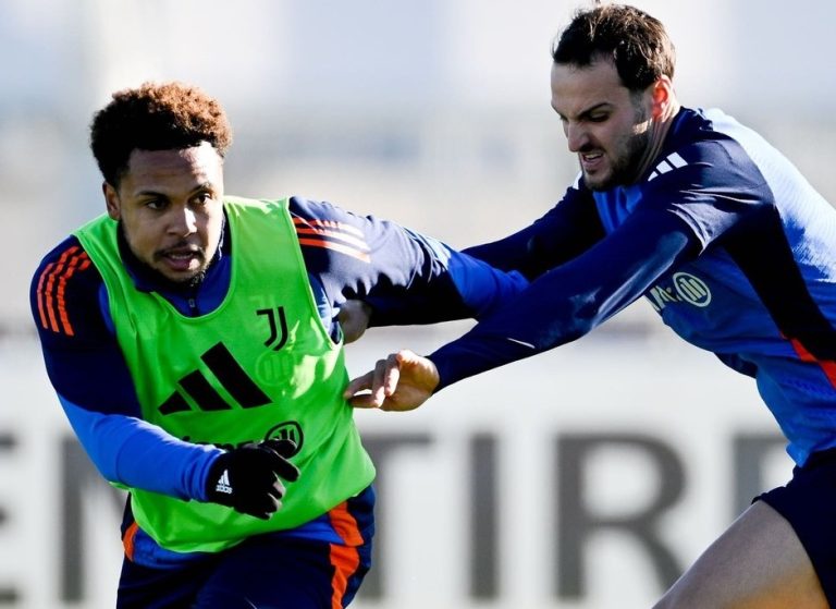 Juve verso la Fiorentina, l’allenamento