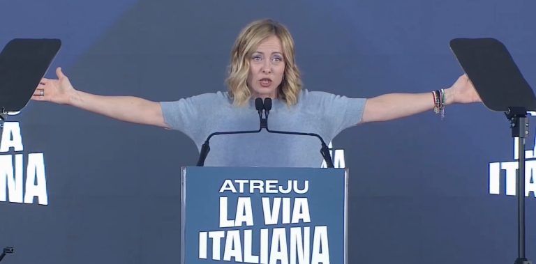 Meloni: “Continueremo a deludere la sinistra”