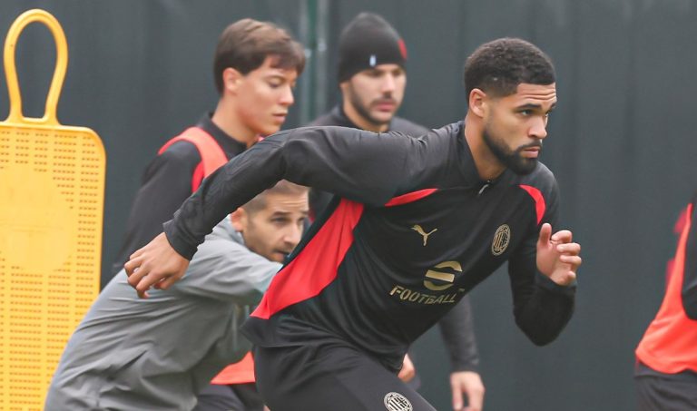 Milan verso il Genoa, l’allenamento Milan verso il Genoa, l’allenamento