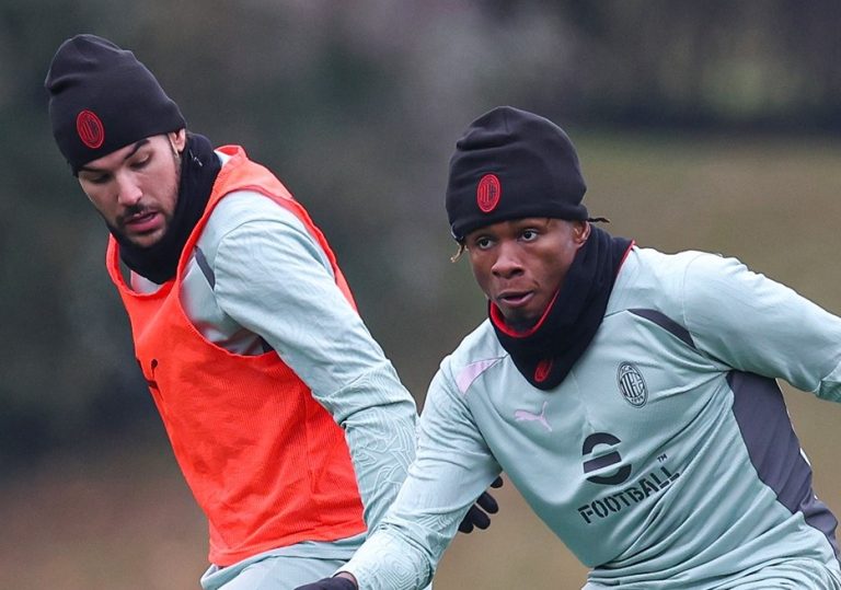 Milan, l’allenamento verso la Stella Rossa