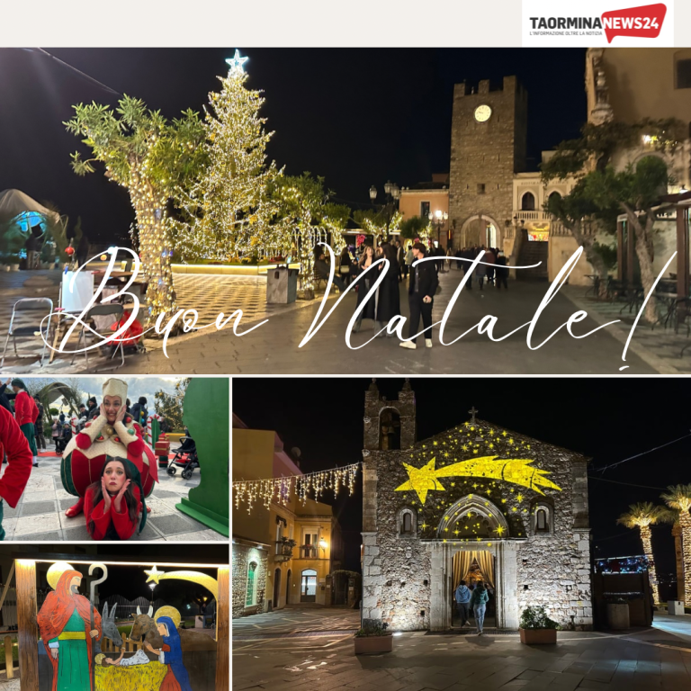 Buon Natale da TaorminaNews24