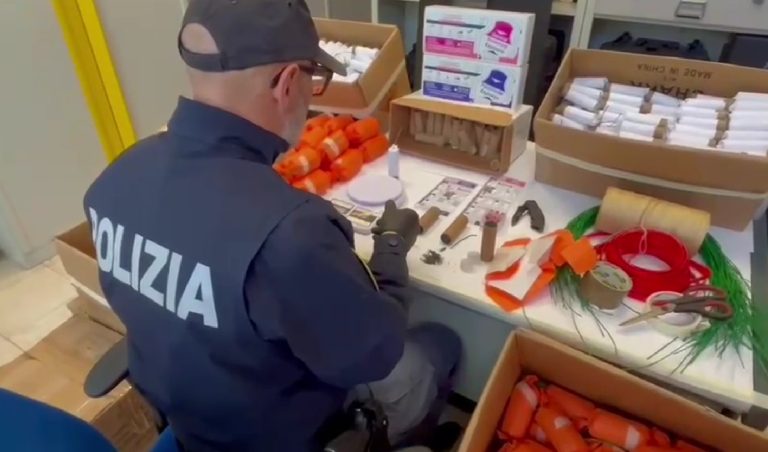 Maxi sequestro di “bombe Sinner”: arrestati due catanesi con 640 ordigni micidiali in auto e 110 in casa (VIDEO)