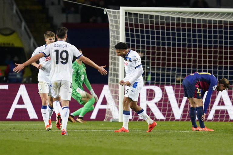 Barcellona-Atalanta 2-2, la Dea chiude 9^ e va ai play-off