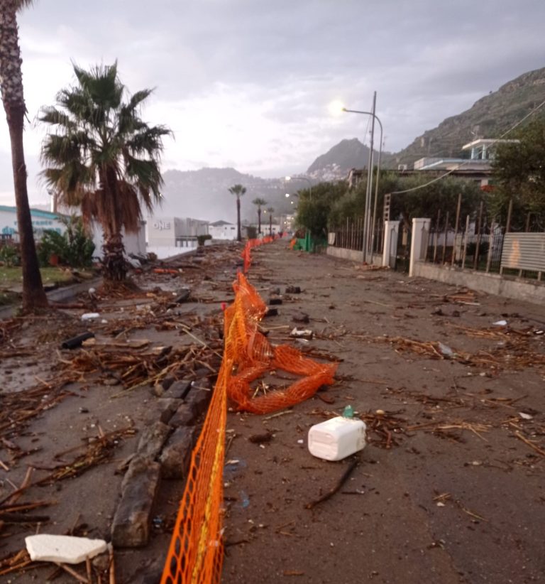 Taormina dopo il ciclone: comincia la conta dei danni