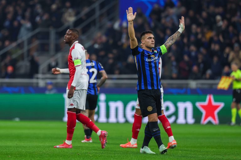 Tripletta Lautaro, 3-0 al Monaco e Inter agli ottavi Tripletta Lautaro, 3-0 al Monaco e Inter agli ottavi