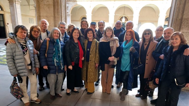Lions Club Taormina in visita alla mostra del Re Hammurabi