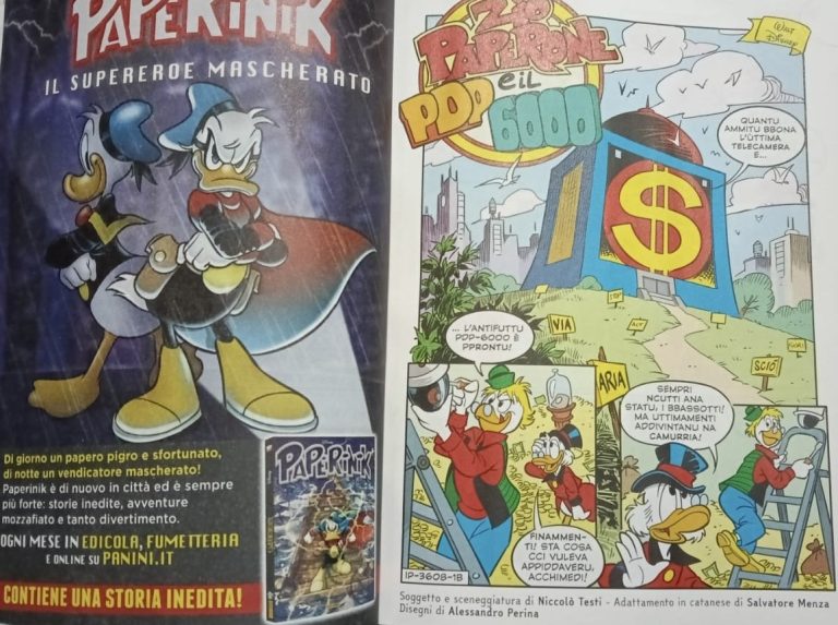 A Taormina a ruba la versione di Topolino “made in Catania”