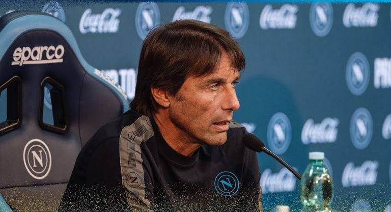 Napoli-Juve, Conte in press conference