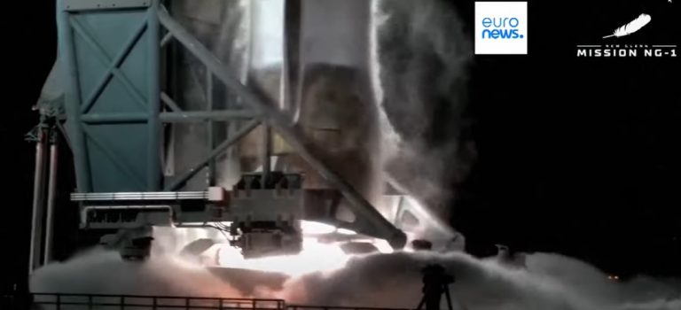 Spazio: Blue Origin di Bezos lancia il razzo New Glenn in orbita