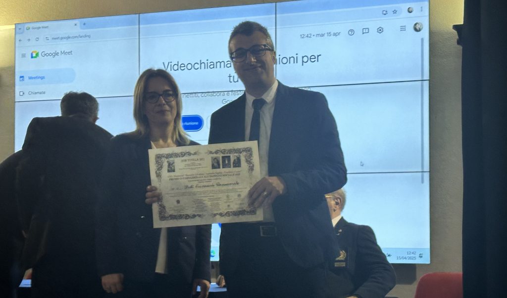 Carmen Ruggiero, PM simbolo della lotta alla mafia. L'attentato choc e il Premio Livatino con Cammaroto 2 IMG 0075