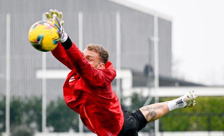 Juve verso il Como, l’allenamento