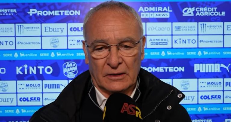 Ranieri: “Brava Roma, ora l’Europa League”