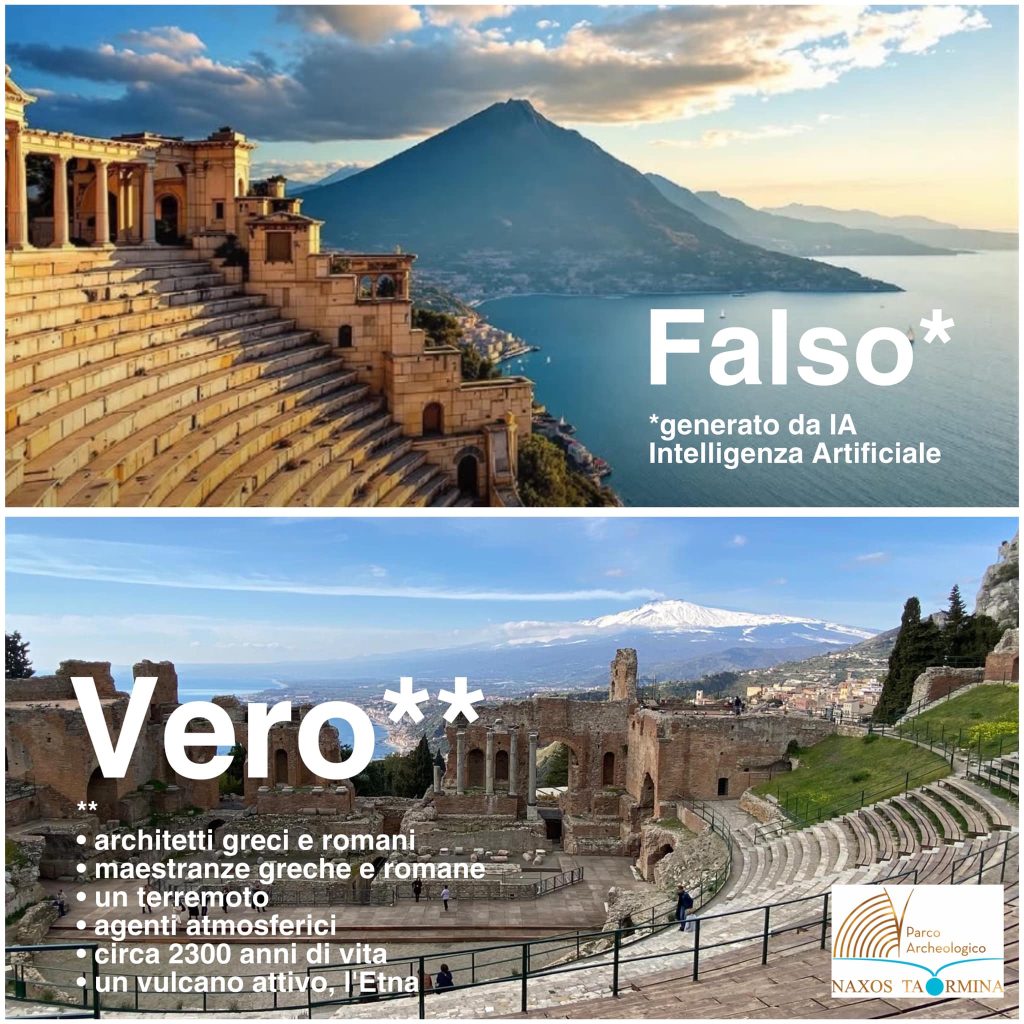 Parco di Naxos-Taormina: "Ecco il falso Teatro Antico dell'IA. Meglio quello vero..." 1 Teatro Antico 02
