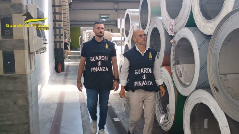 GdF smaschera traffico illecito di acciaio