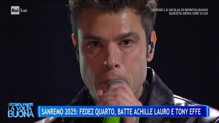 Sanremo, la rivincita di Fedez su Achille Lauro e Tony Effe